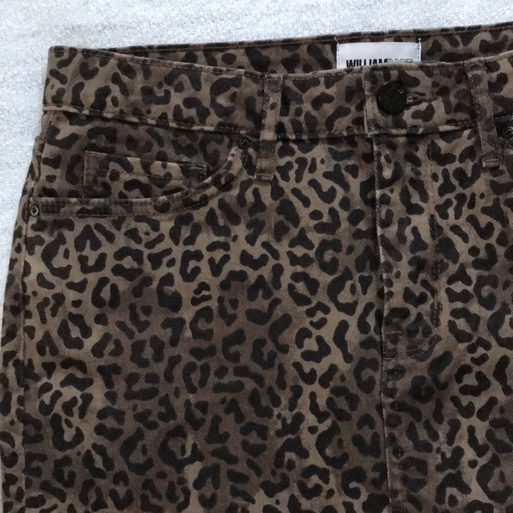 William Rast Leopard Print Mini Skirt - Picture 5 of 12